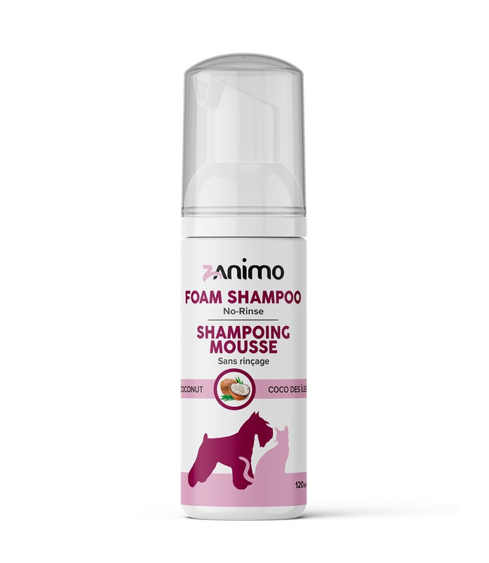 FOAM SHAMPOO No-rinse formula - Island coconut FOAM SHAMPOO No-rinse formula - Island coconut