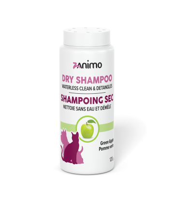 SHAMPOING SEC À LA POMME VERTE