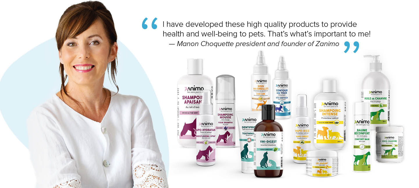 j'ail have developed these high quality products to provide health and well-being to pets